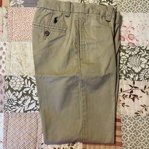 Boys Polo Beige Slacks